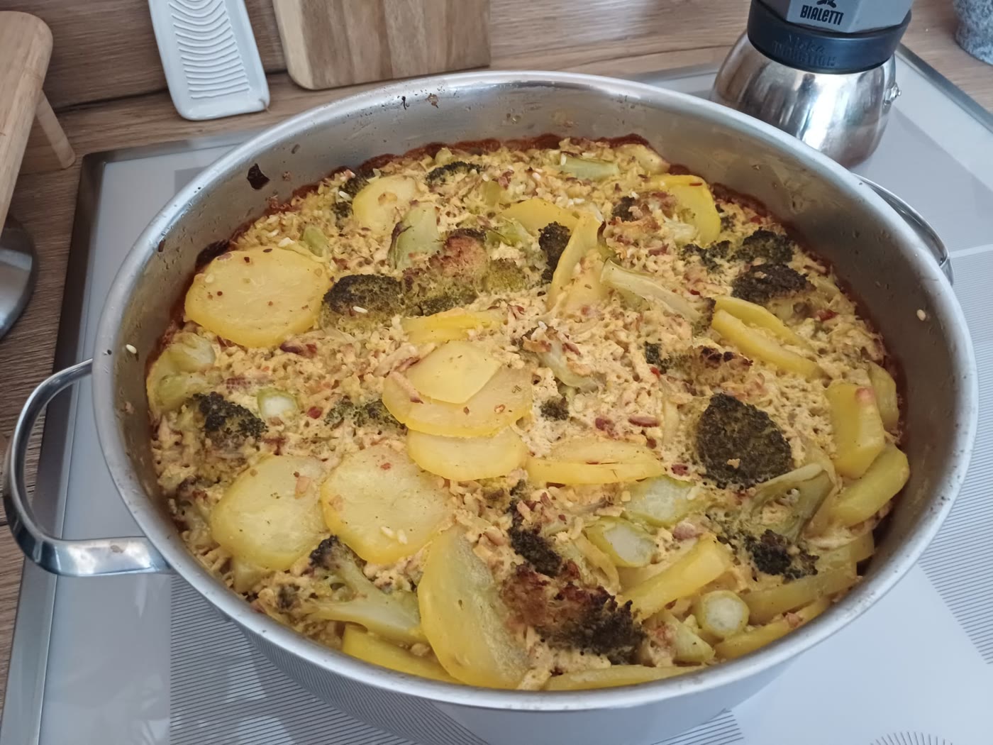 Brokoryže s tofu