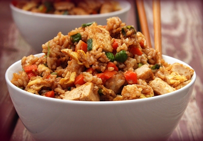 Tofu s ryžou