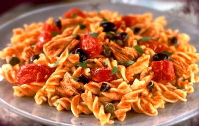 Vrtuľky - fusilli s tuniakom